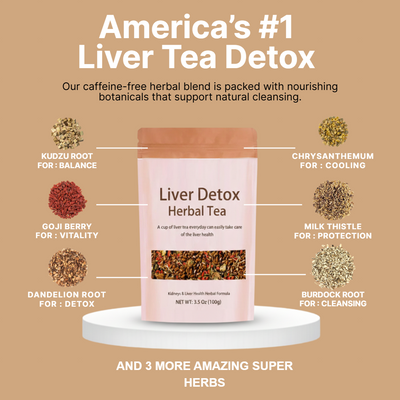 Kidney + Liver Detox Tea | Black Friday